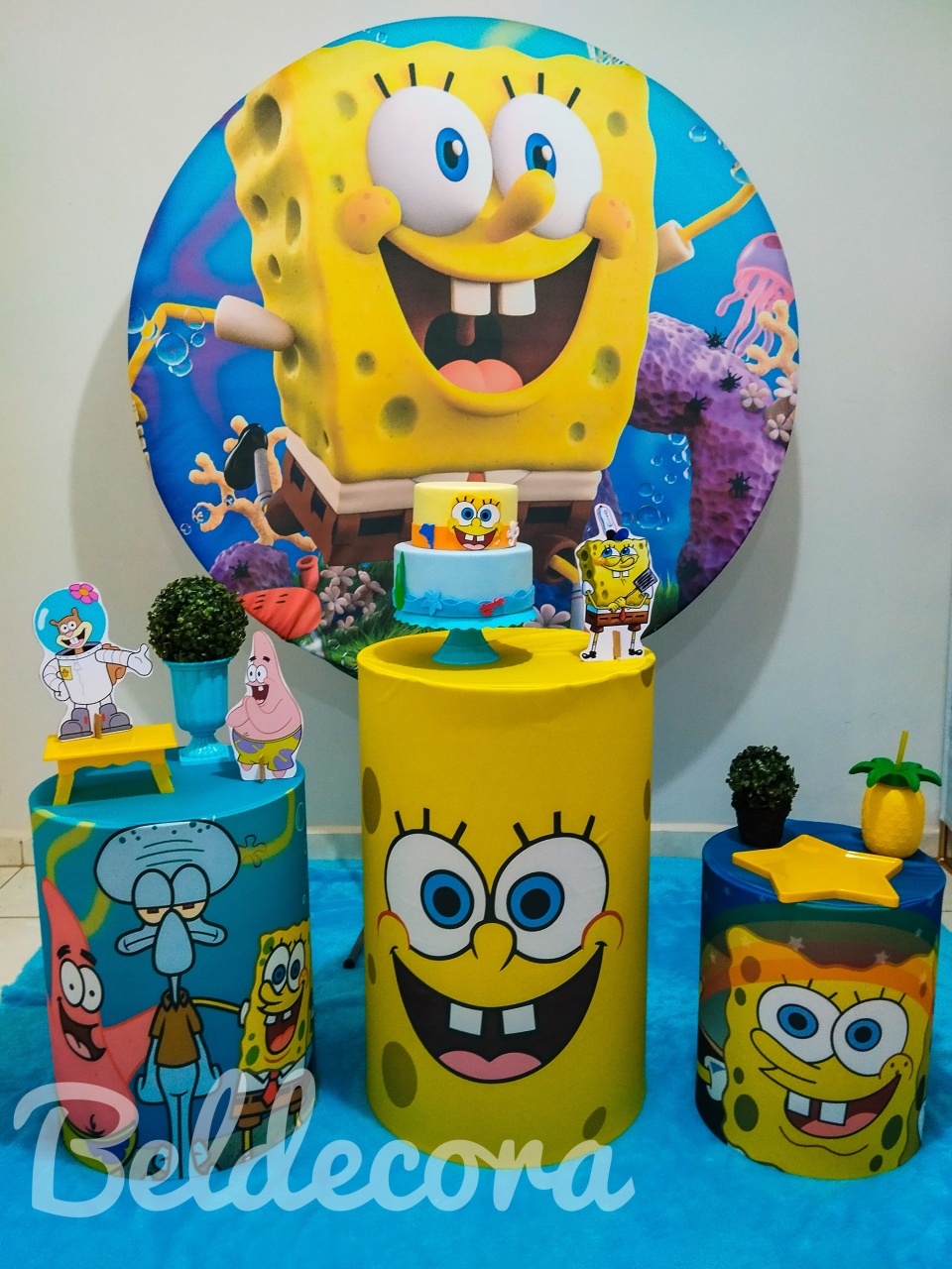Bob Esponja Básico - Bel Decora Pegue e Monte