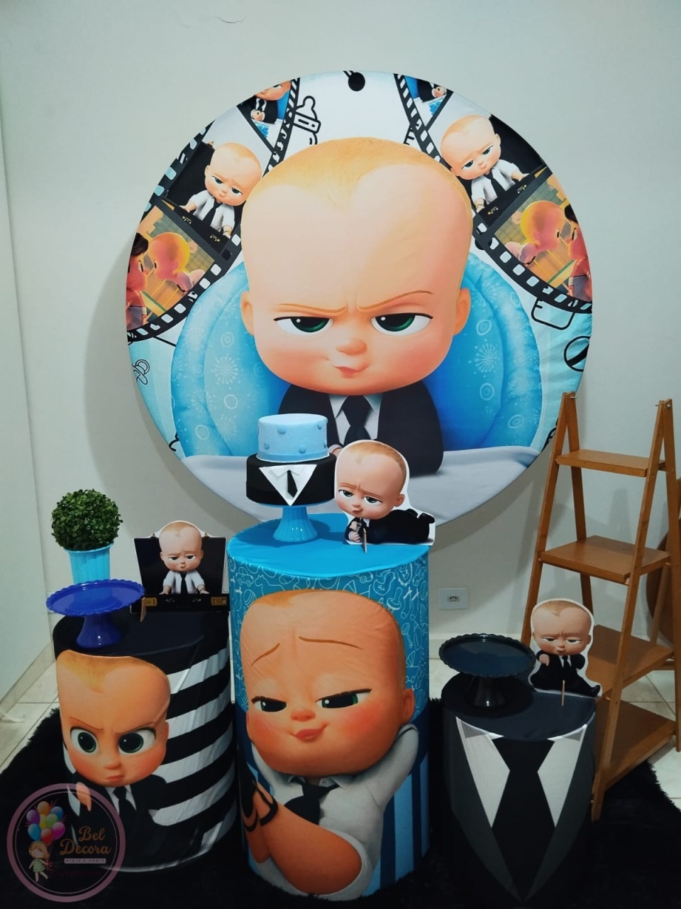 Poderoso Chefinho Com Escada - Bel Decora Pegue e Monte