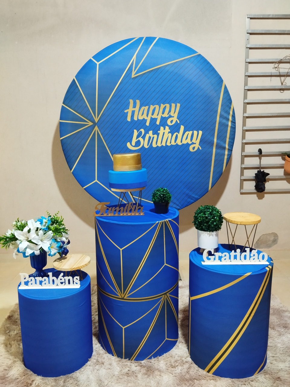 Happy Birthday Prata - Bel Decora Pegue e Monte