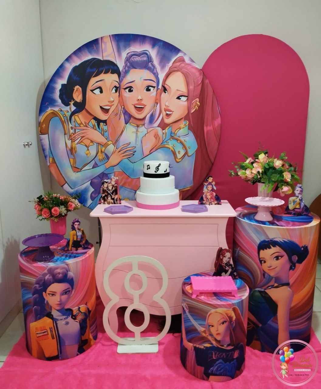 Guerreiras Do Kpop Kit Ouro - Bel Decora Pegue e Monte