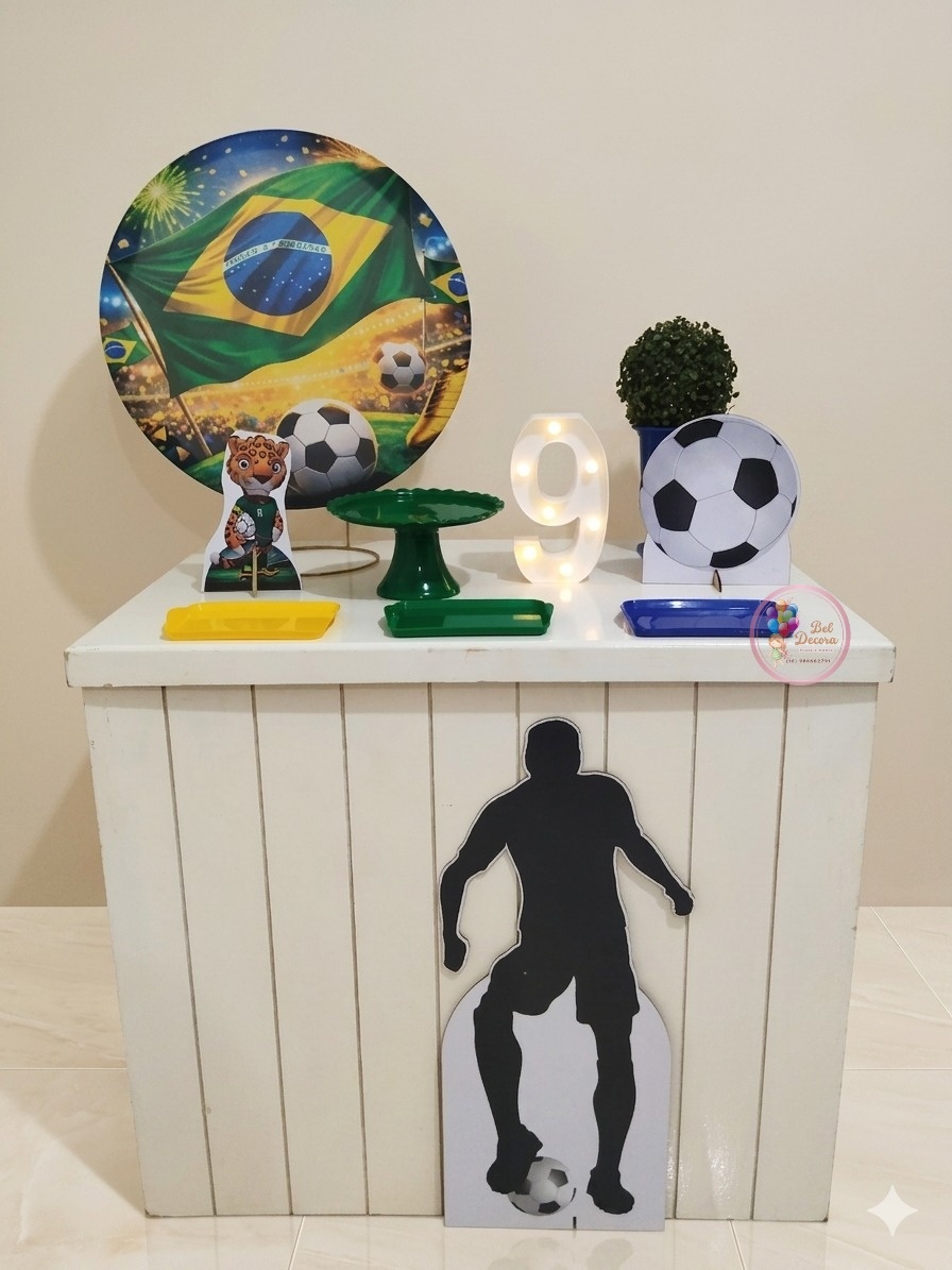 Mini Kit Titânio Copa - Bel Decora Pegue e Monte