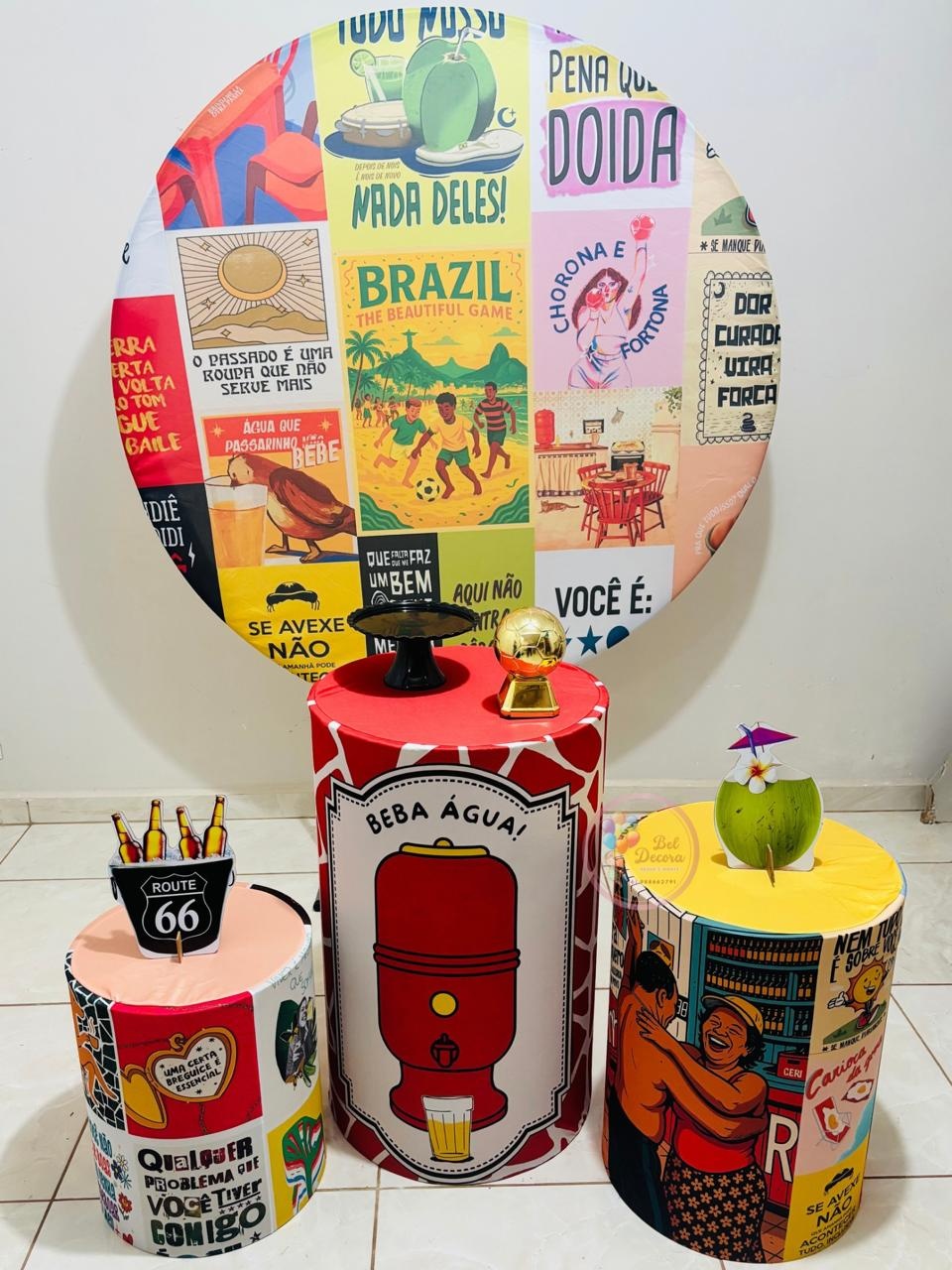 Kit Brasilidades Básico - Bel Decora Pegue e Monte