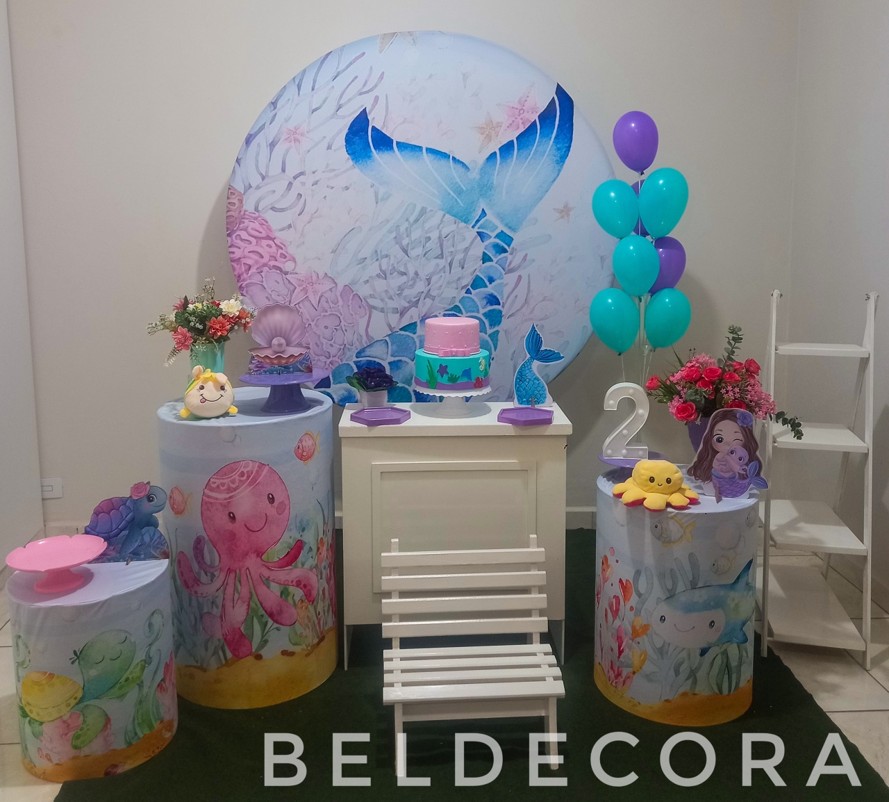 Kit Sereia - Bel Decora Pegue e Monte