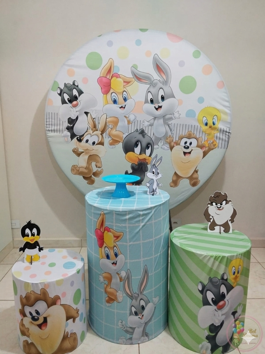 Looney Tunes Básico - Bel Decora Pegue e Monte