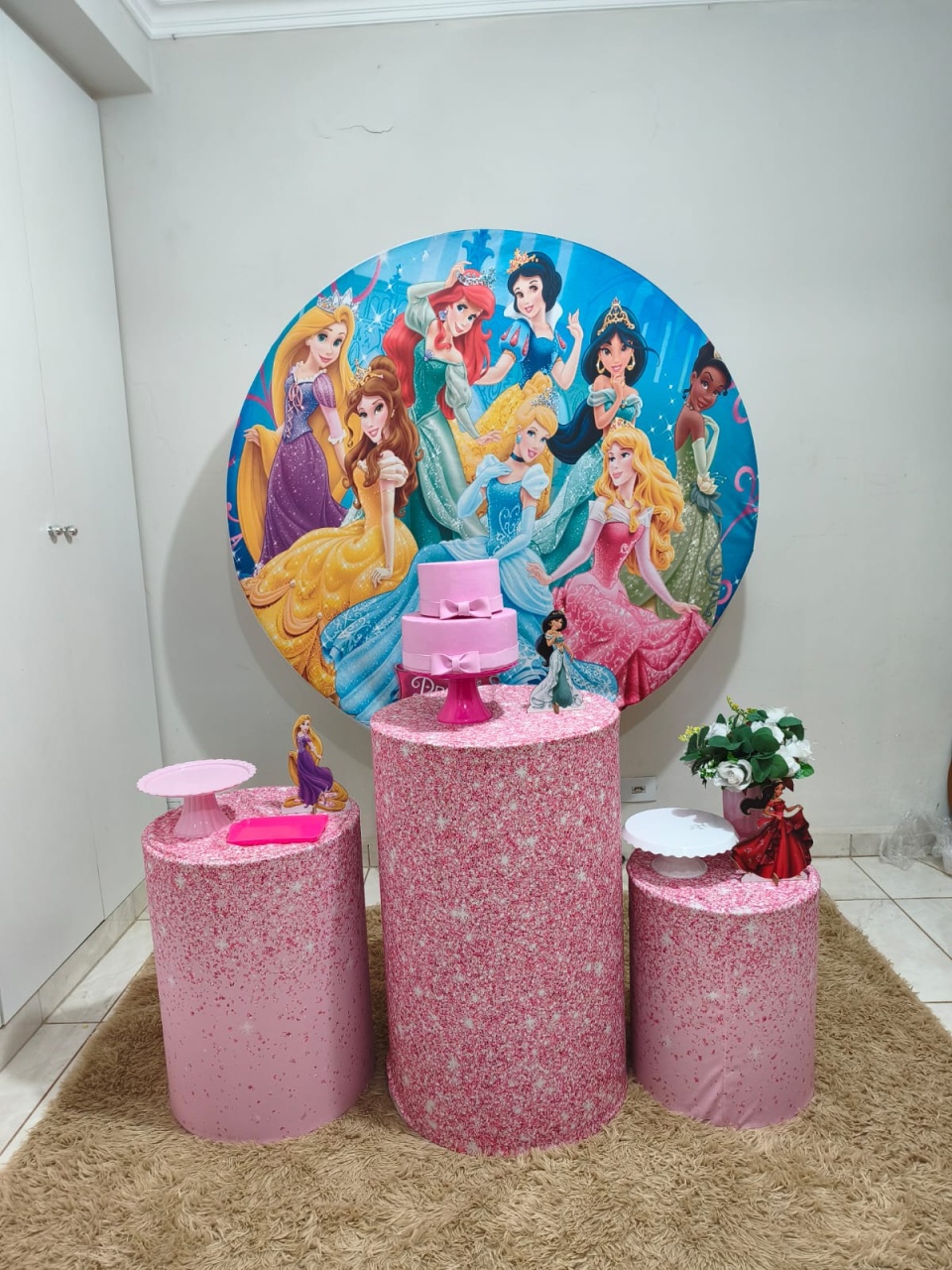 Princesas Bronze - Bel Decora Pegue e Monte