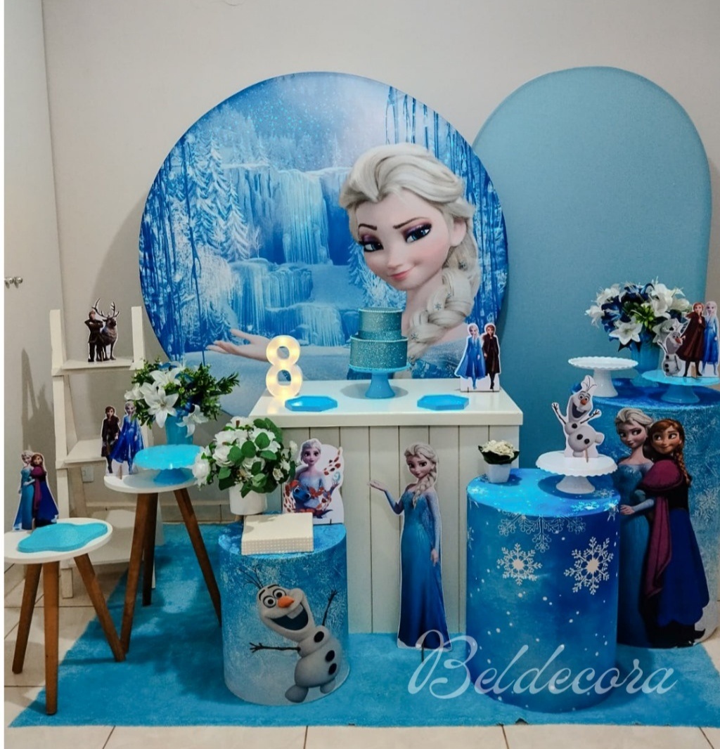 Frozen Ouro - Bel Decora Pegue e Monte