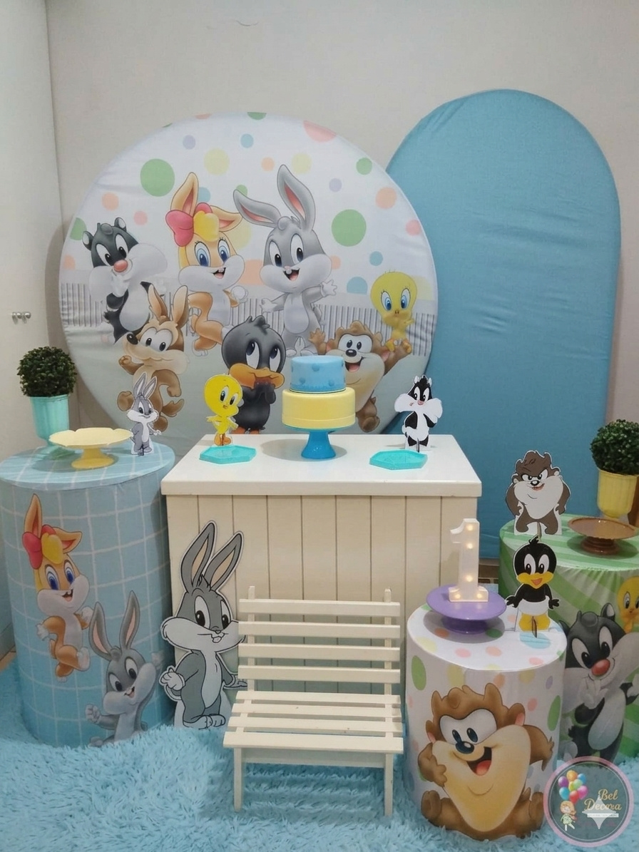 Looney Tunes Ouro - Bel Decora Pegue e Monte