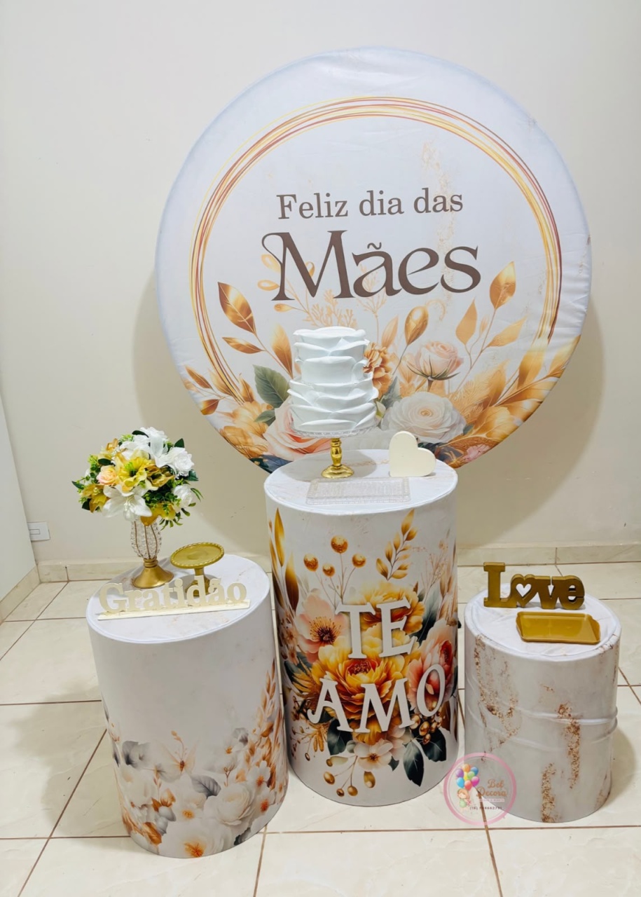 Dia das Mães Bronze - Bel Decora Pegue e Monte