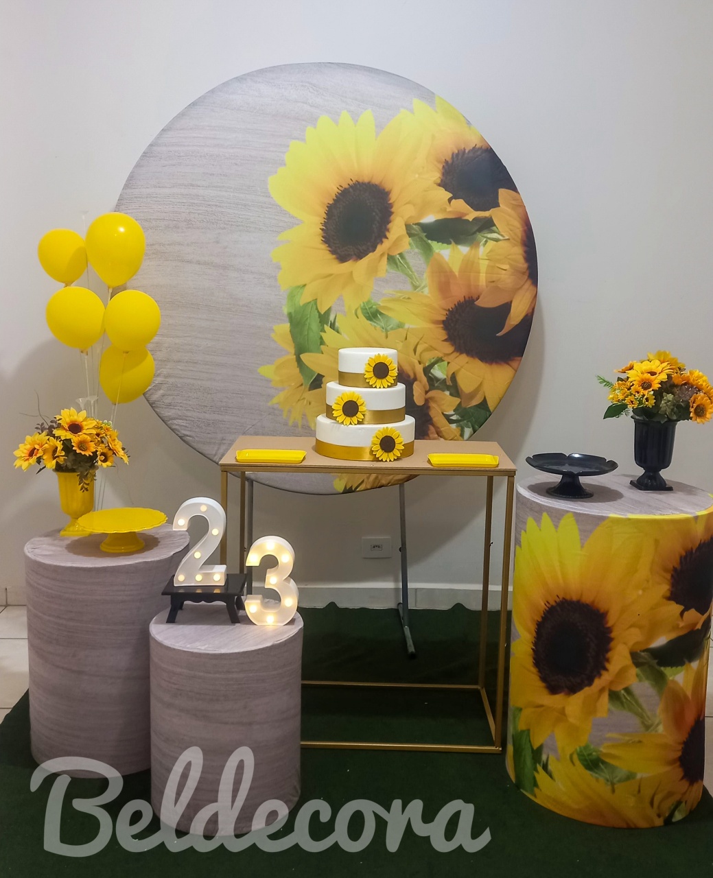 Girassol Ouro - Bel Decora Pegue e Monte