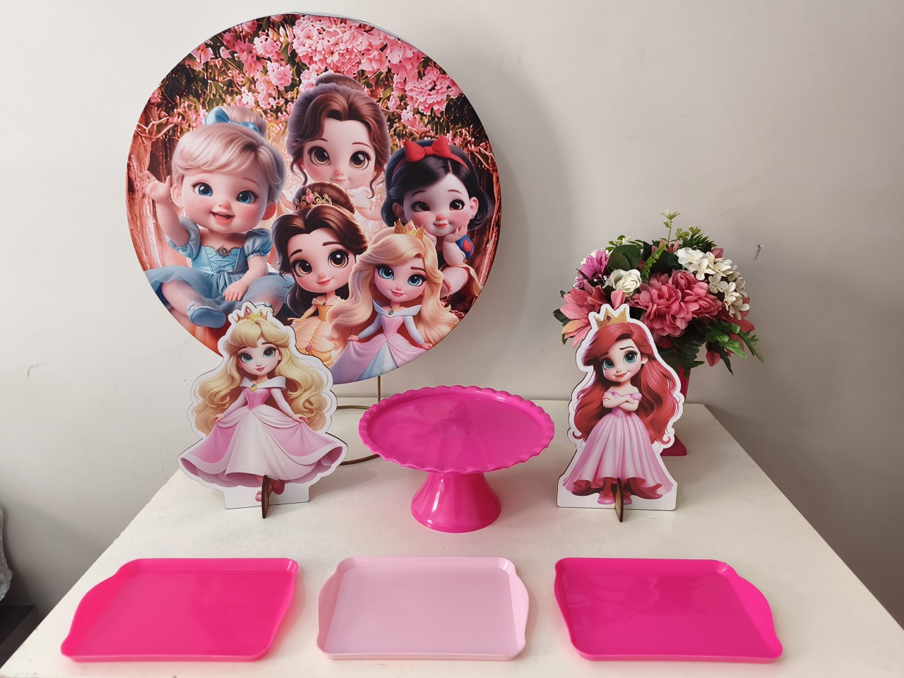 Mini Kit Princesas - Bel Decora Pegue e Monte