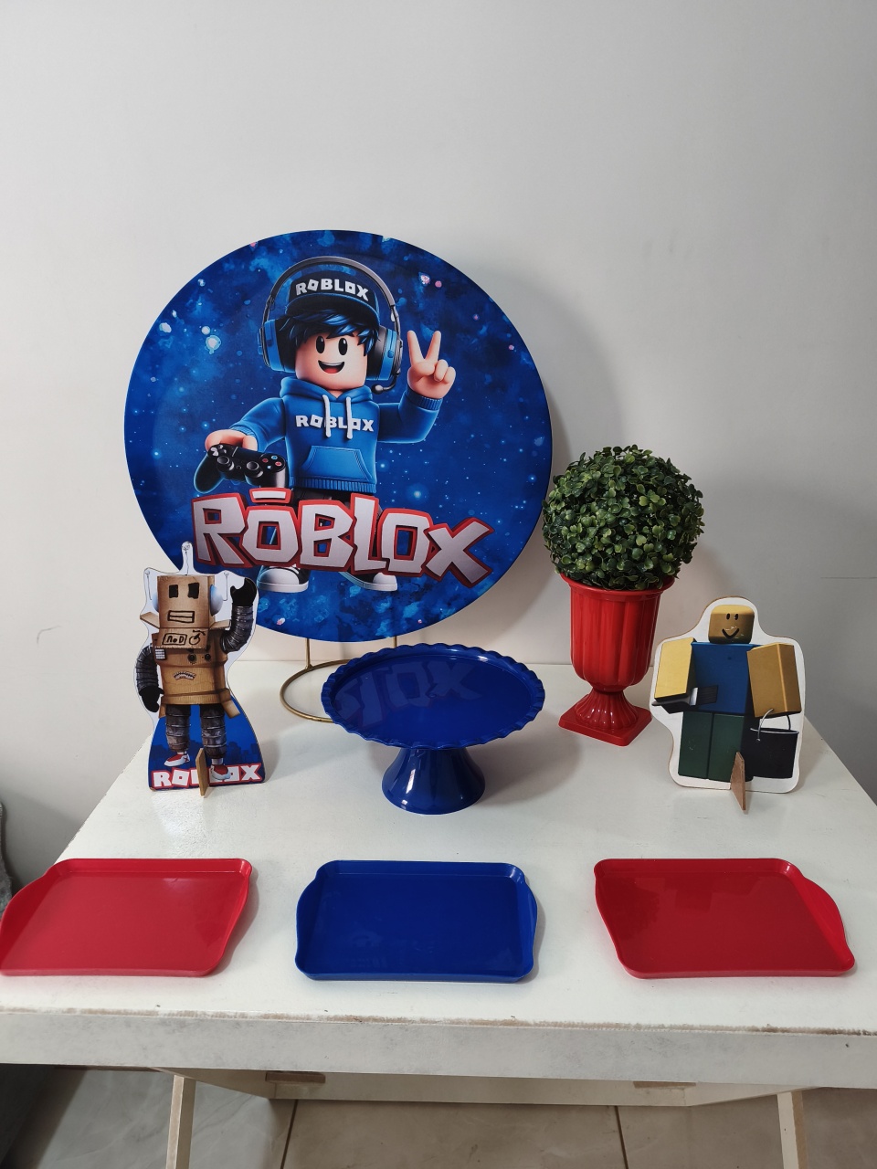 Mini Kit Roblox - Bel Decora Pegue e Monte