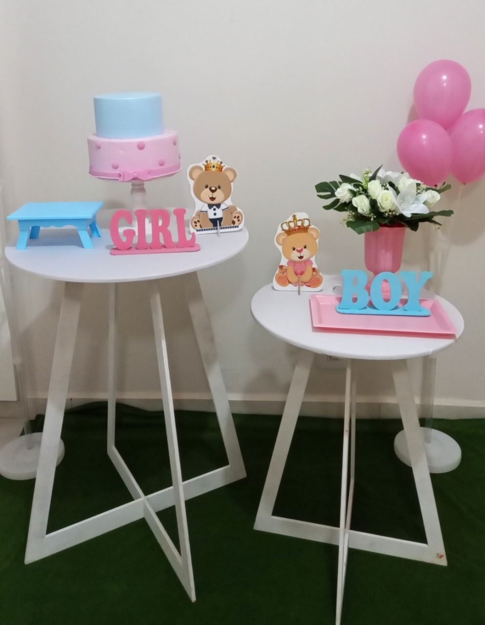 Mesa Chá Revelação - Bel Decora Pegue e Monte