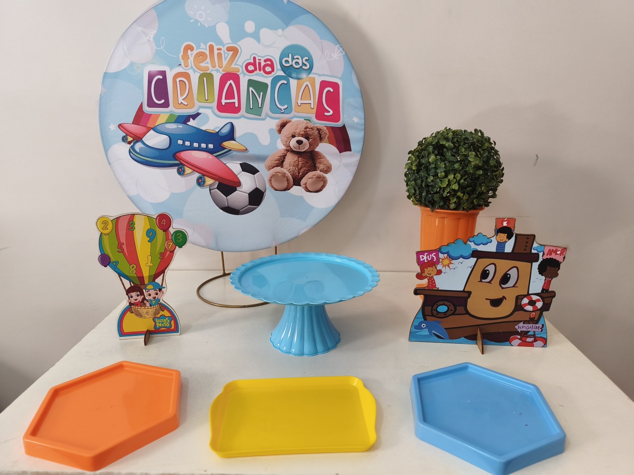 Mini Kit Dia das Crianças - Bel Decora Pegue e Monte