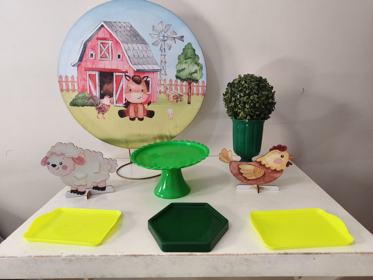 Mini Kit Fazendinha - Bel Decora Pegue e Monte