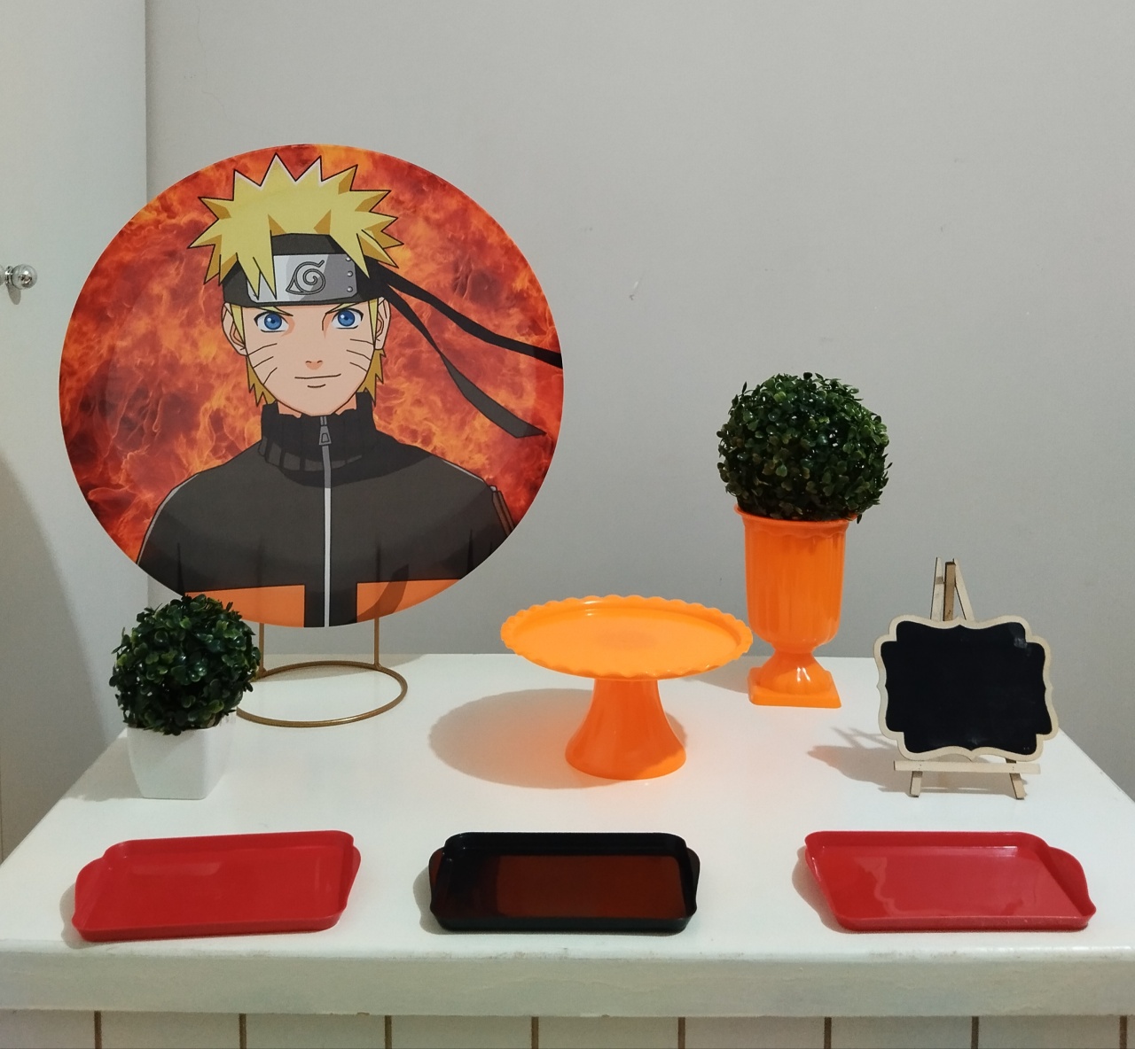 Mini Kit Bronze Naruto - Bel Decora Pegue e Monte