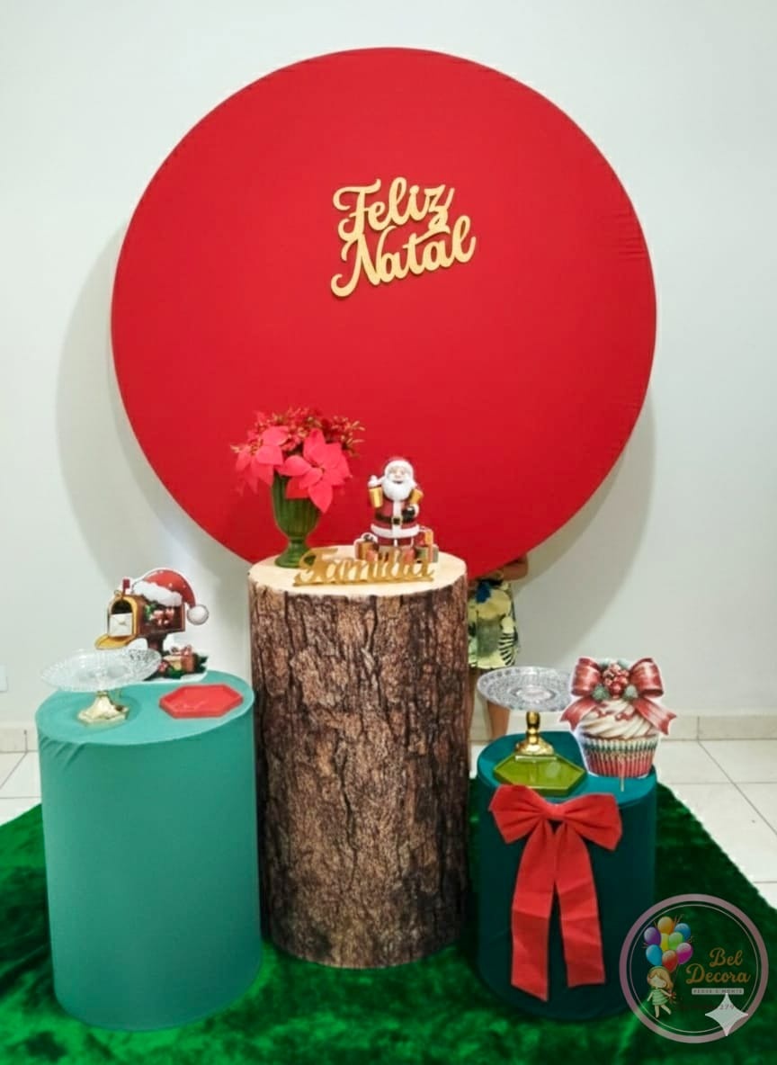 Natal Bronze - Bel Decora Pegue e Monte