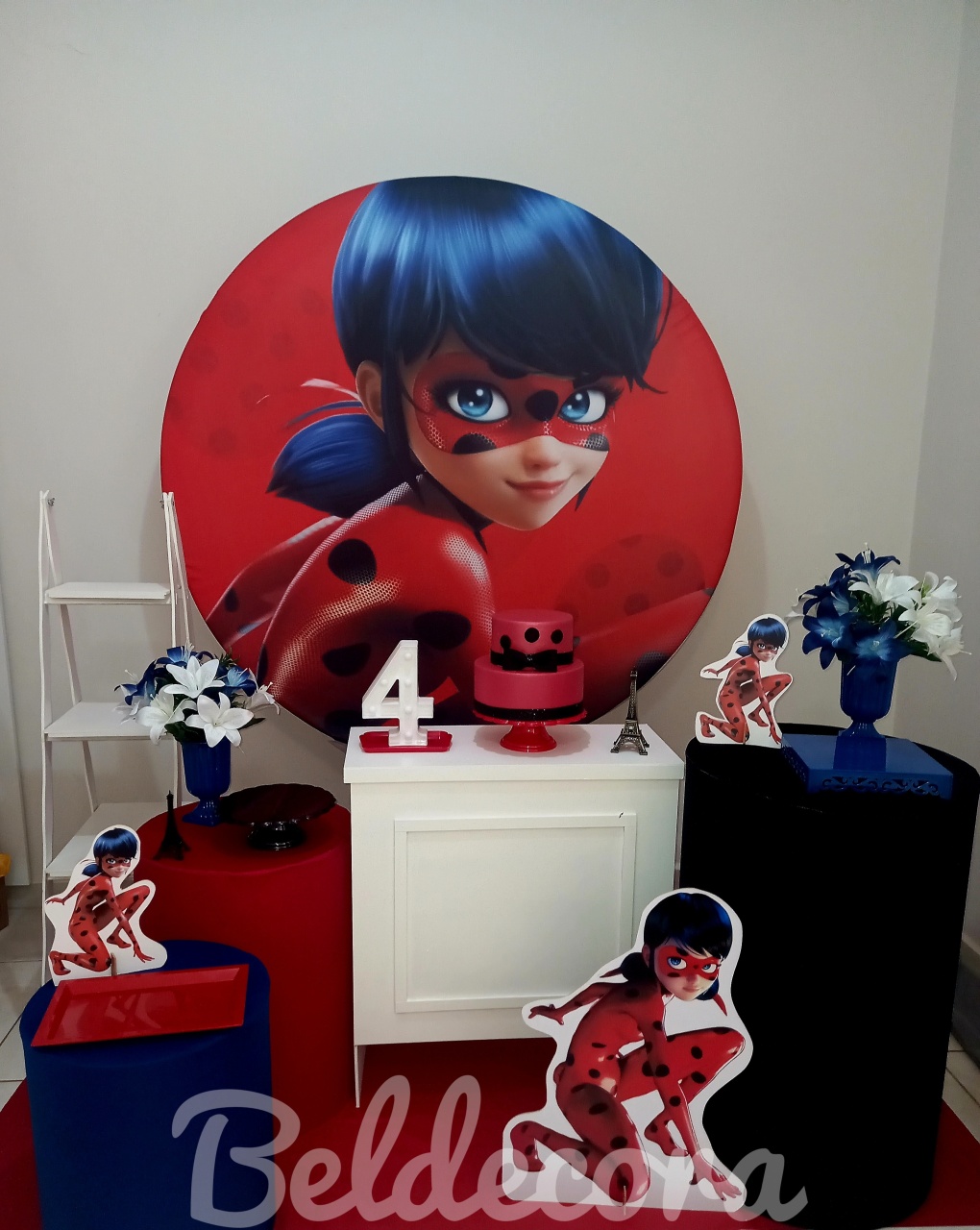 Ladybug Ouro - Bel Decora Pegue e Monte