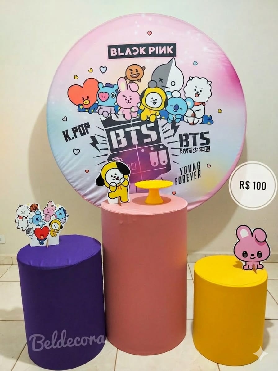 Kit Bts Básico - Bel Decora Pegue e Monte
