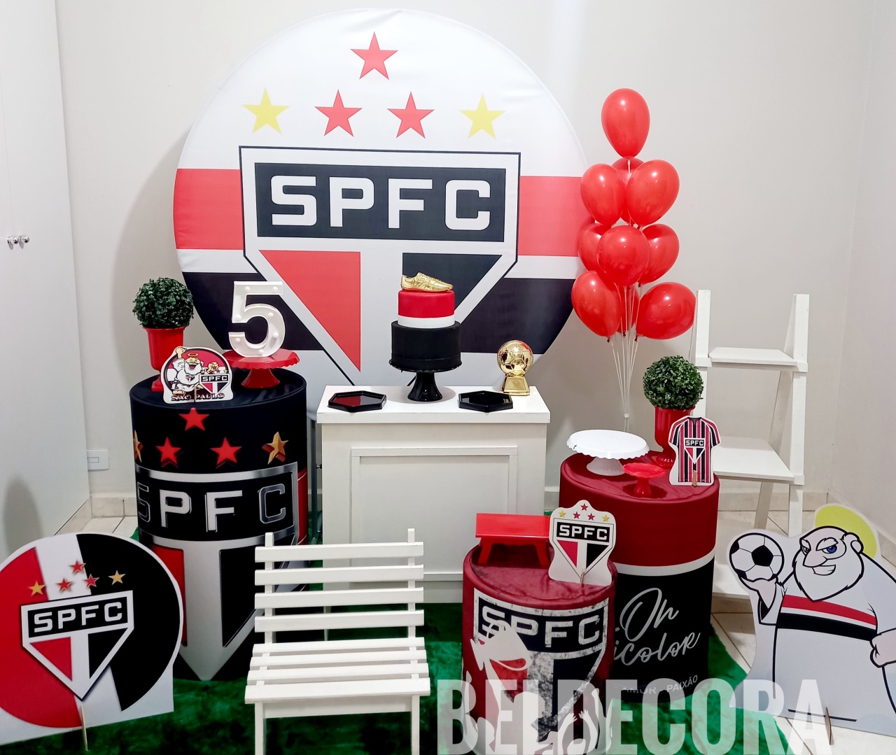 São Paulo Kit Ouro - Bel Decora Pegue e Monte