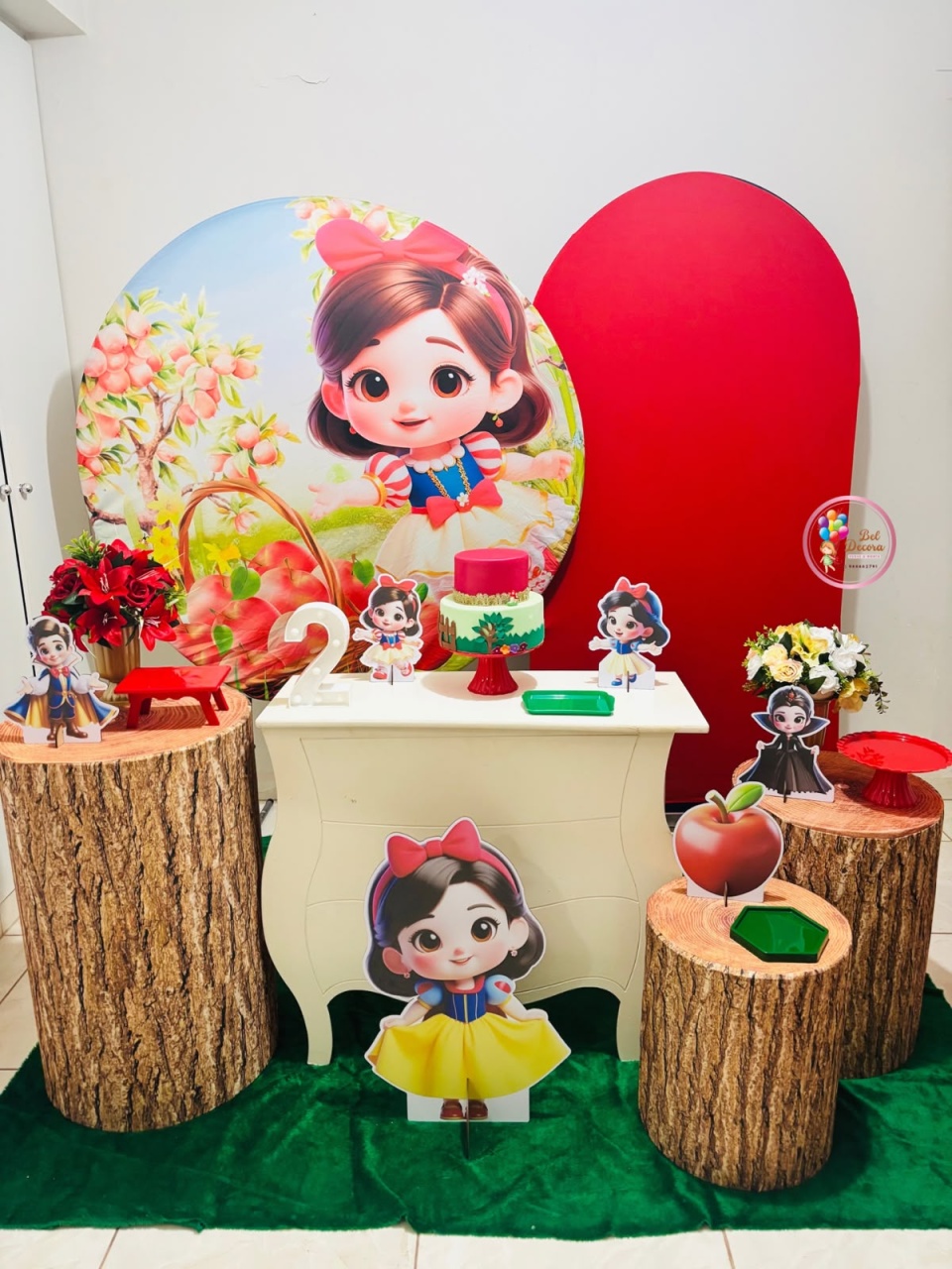 Branca Neve Cute - Bel Decora Pegue e Monte