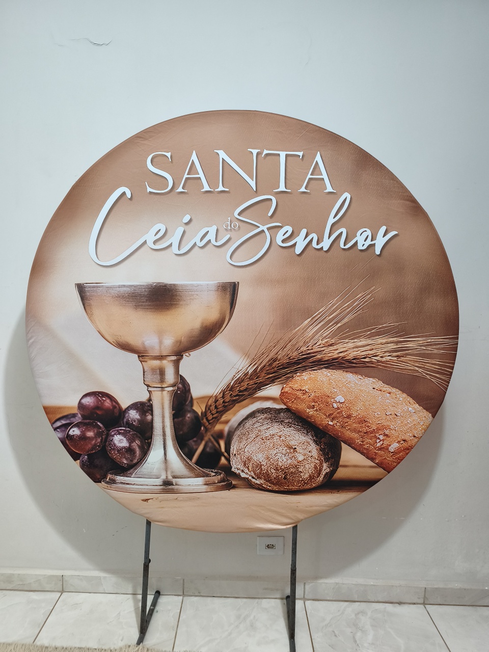 Capa Painel Santa Ceia - Bel Decora Pegue e Monte
