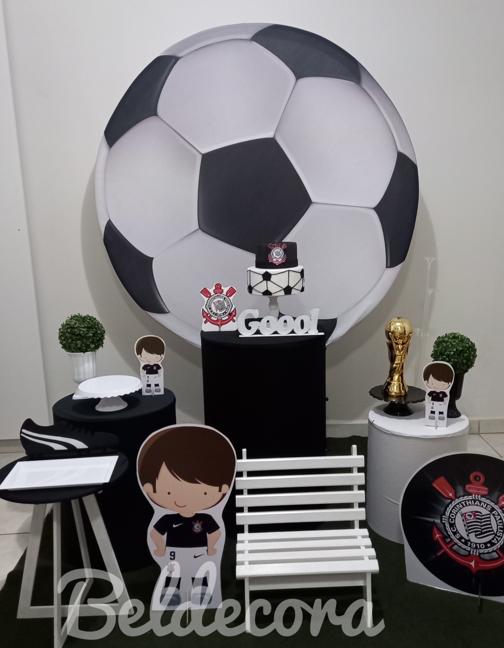 Corinthians Kit Prata - Bel Decora Pegue e Monte