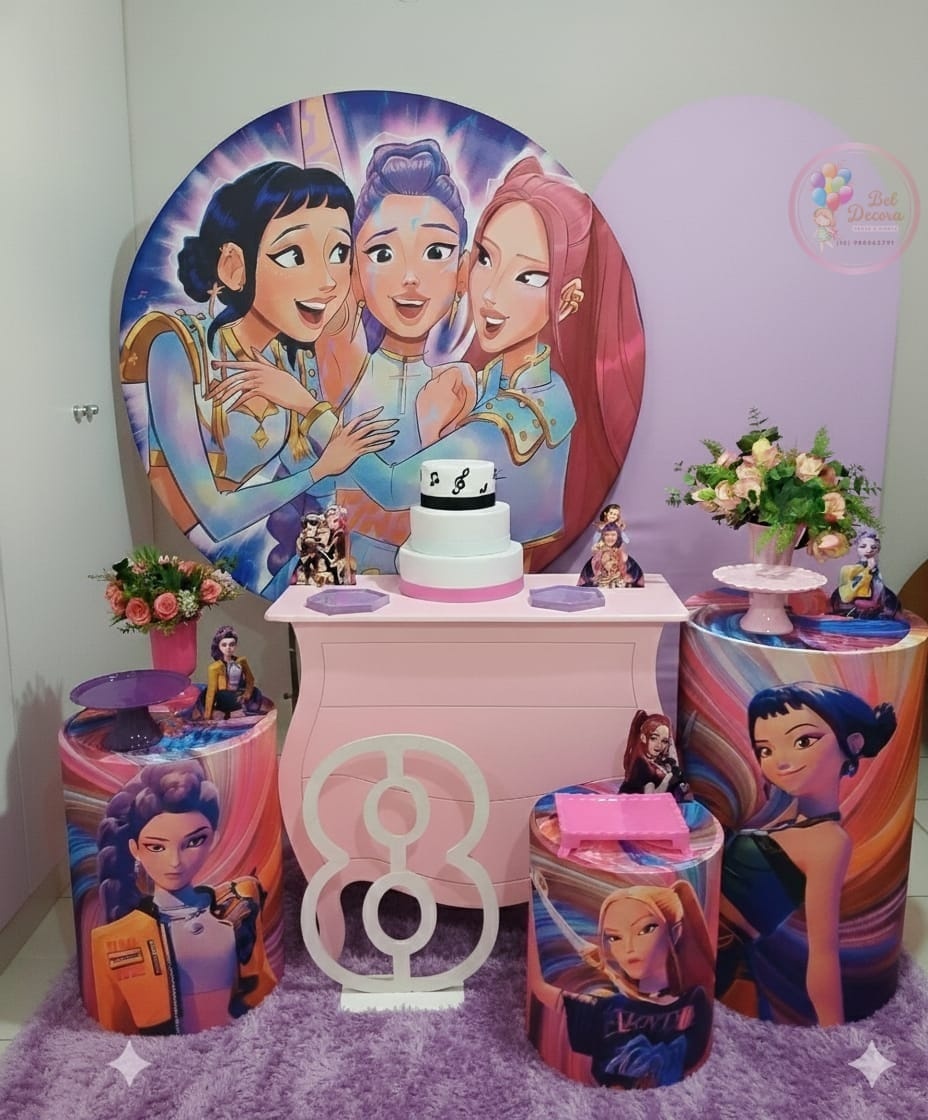 Guerreiras Do Kpop Kit Ouro Ii - Bel Decora Pegue e Monte