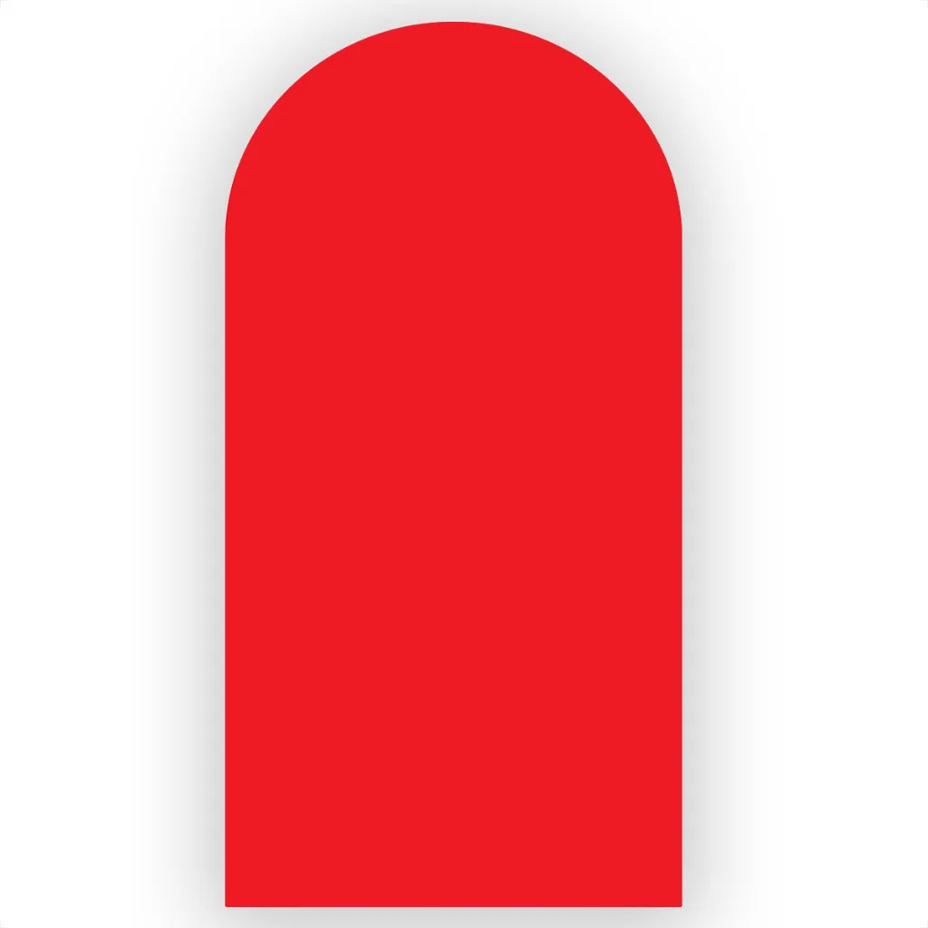 Capa de Painel Romano Vermelho - Bel Decora Pegue e Monte