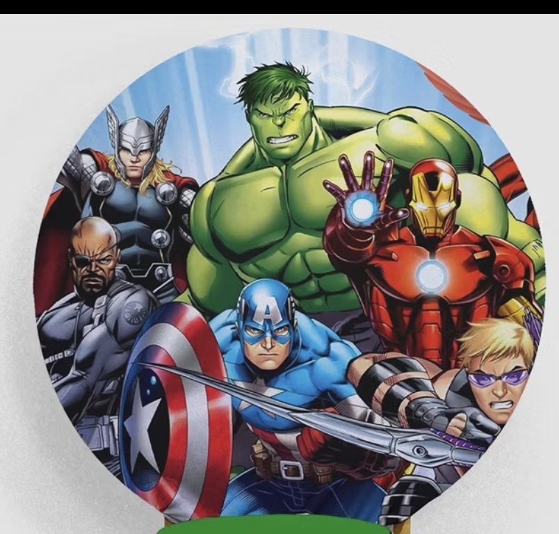 Capa Painel 1,5 Vingadores - Bel Decora Pegue e Monte