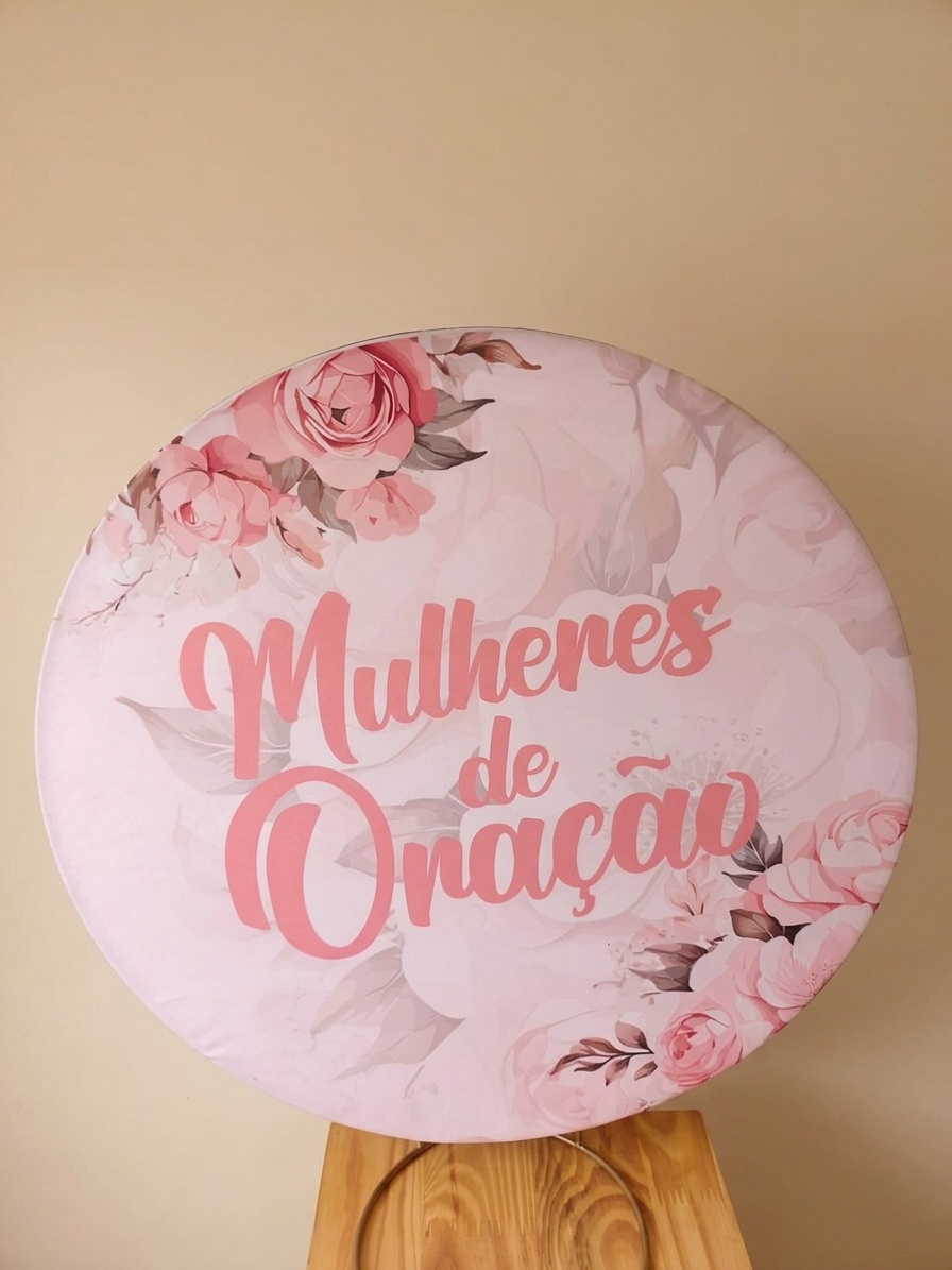 Capa Painel 50X50 Mulheres de Oraçãi - Bel Decora Pegue e Monte