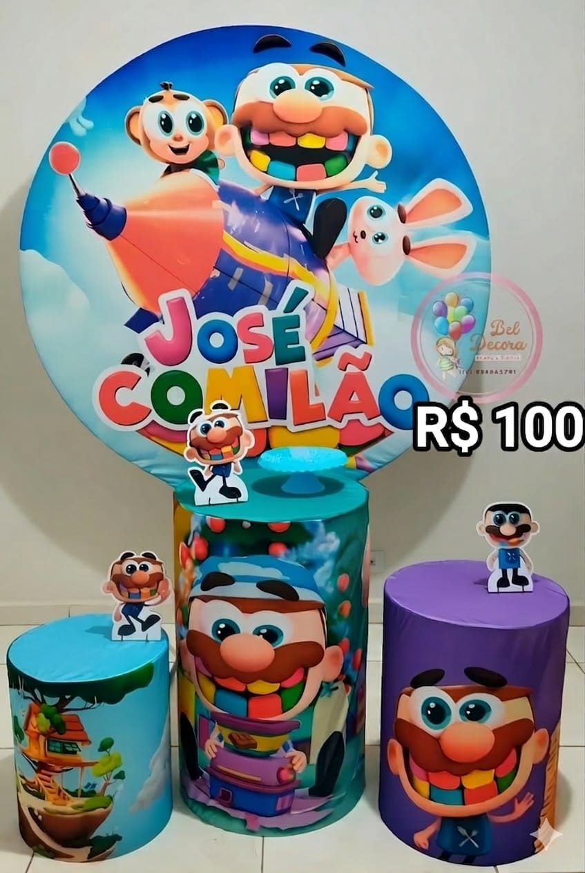 Kit José Comilão Básico - Bel Decora Pegue e Monte
