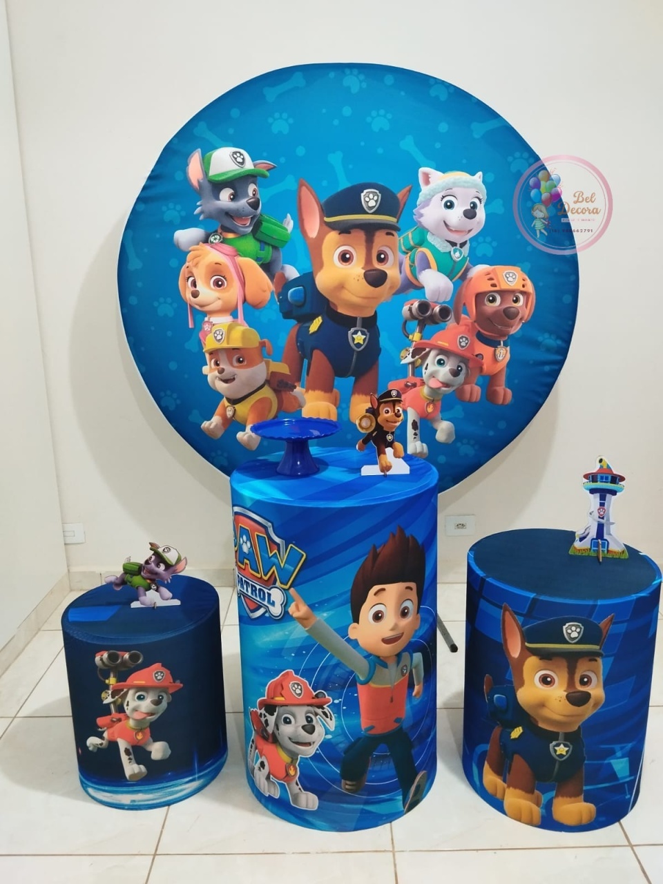 Patrulha Canina Básico - Bel Decora Pegue e Monte