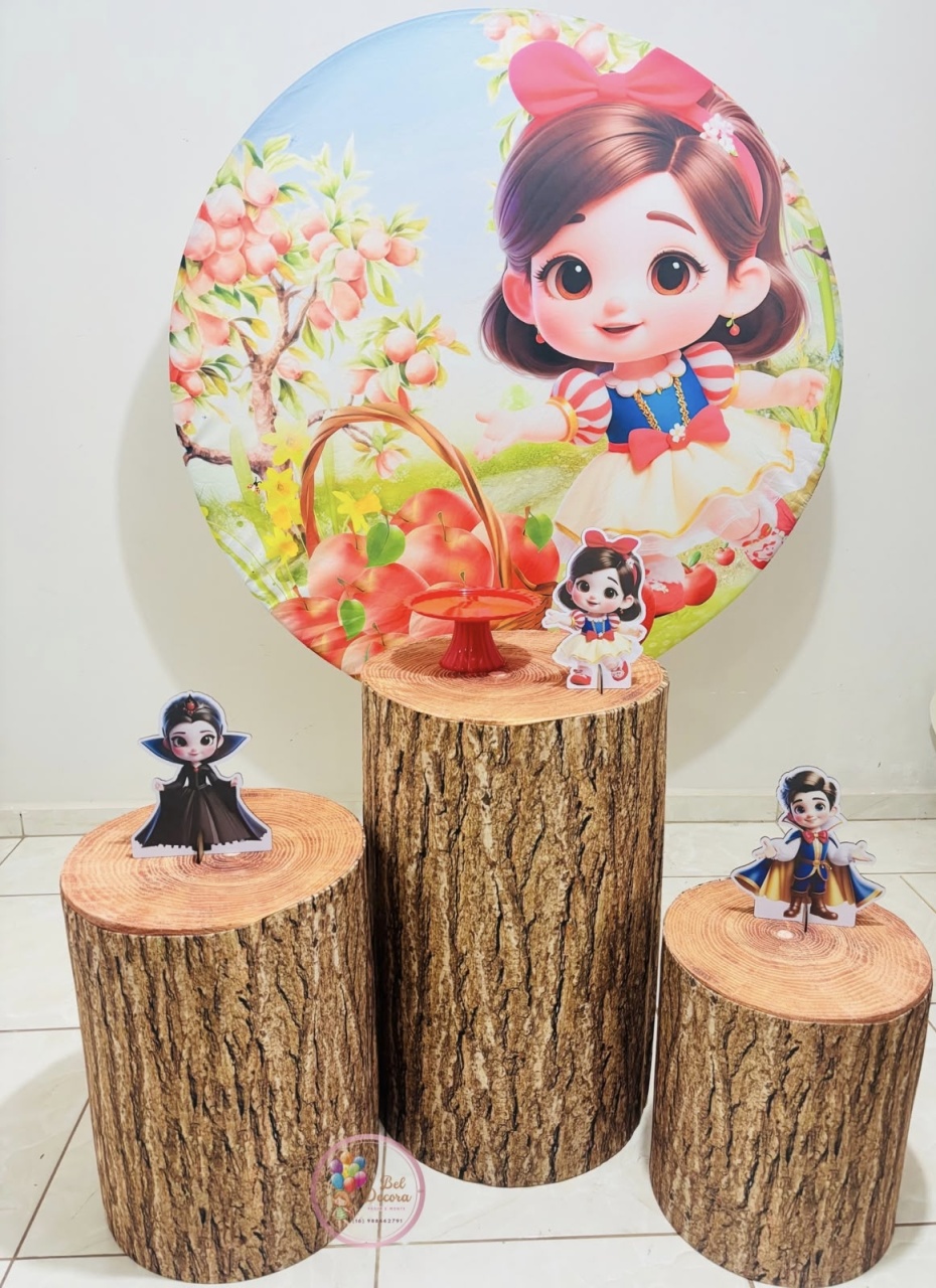 Branca Neve Básico - Bel Decora Pegue e Monte
