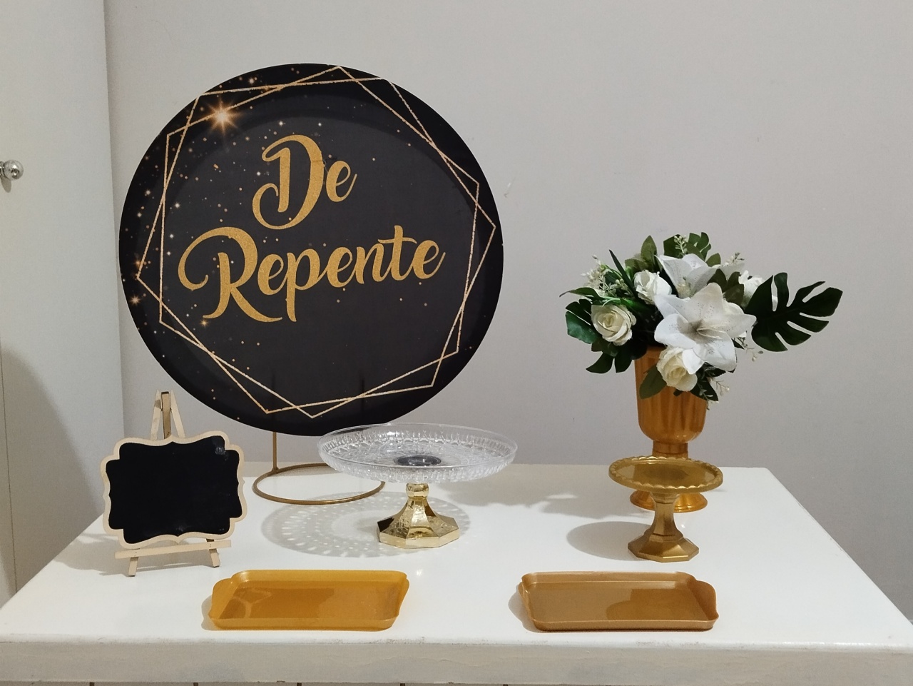 Mini Kit Bronze de Repente - Bel Decora Pegue e Monte