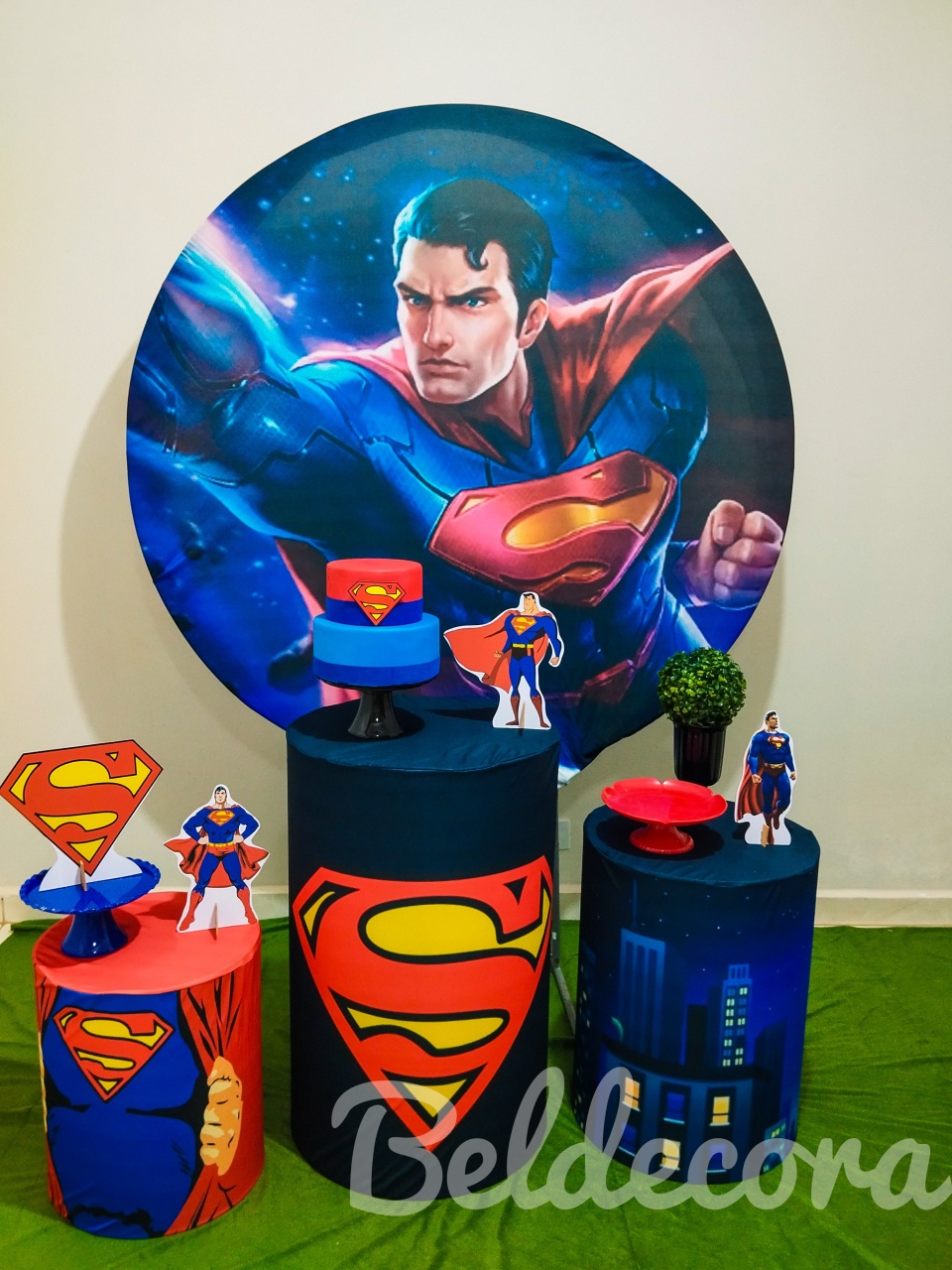 Super Man Bronze - Bel Decora Pegue e Monte