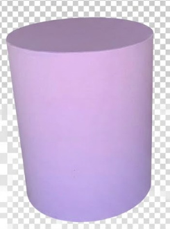 Capa de Cilindro Lilas Média - Bel Decora Pegue e Monte