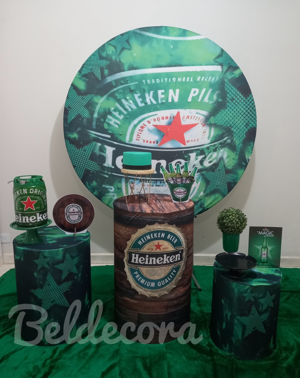 Heineken B Ronze - Bel Decora Pegue e Monte