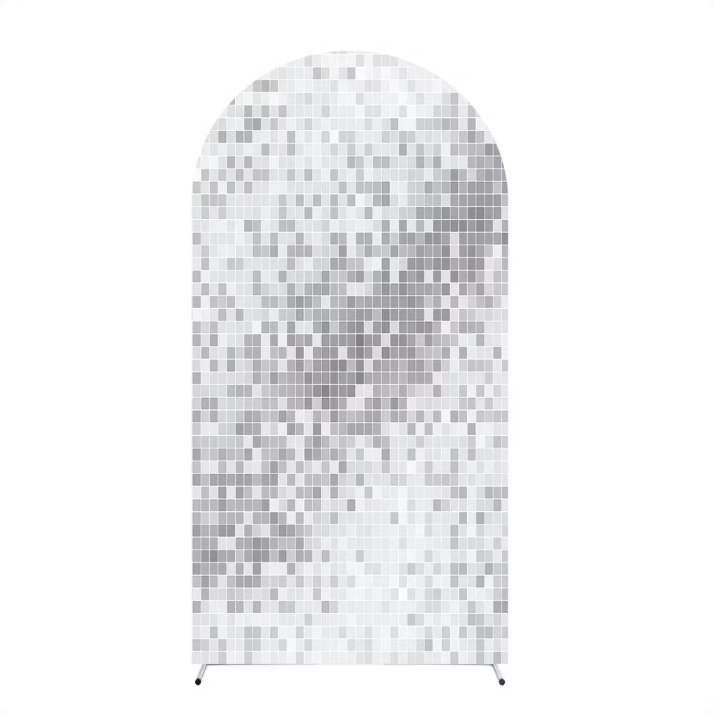 Capa Painel Romano Prata 2X1 - Bel Decora Pegue e Monte
