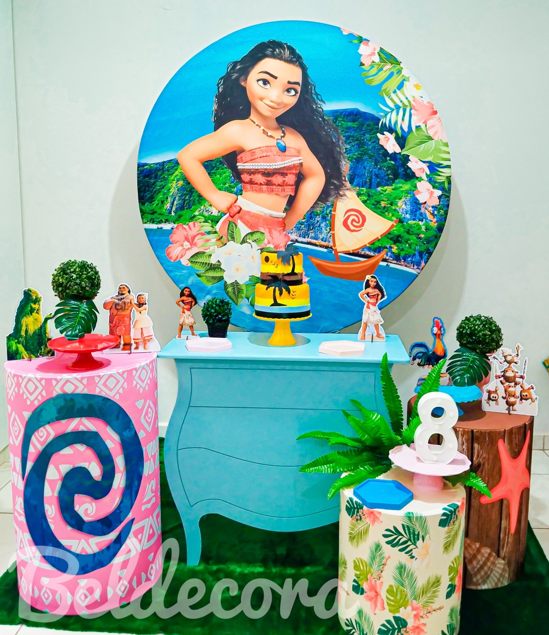 Kit Moana Prata - Bel Decora Pegue e Monte