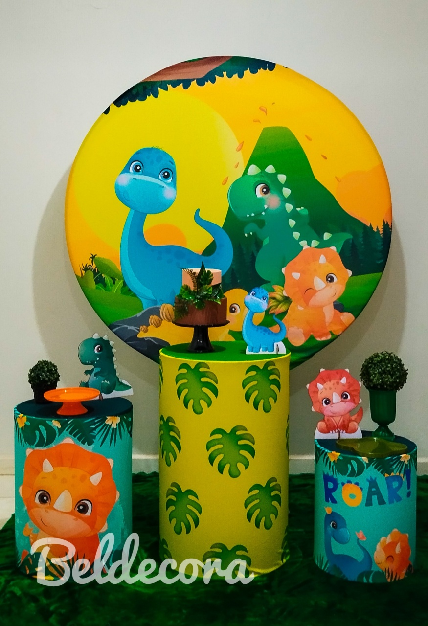 Dinossauro Baby Básico - Bel Decora Pegue e Monte