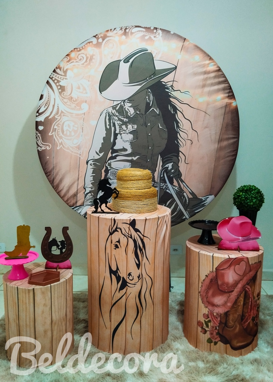 Kit Boiadeira Bronze - Bel Decora Pegue e Monte