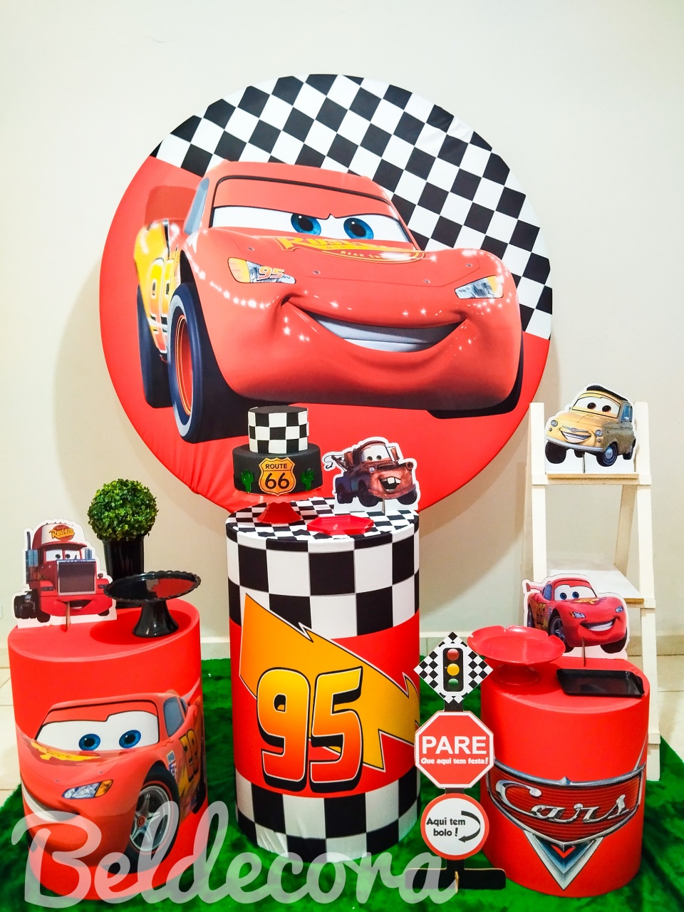 Carros Com Escada - Bel Decora Pegue e Monte
