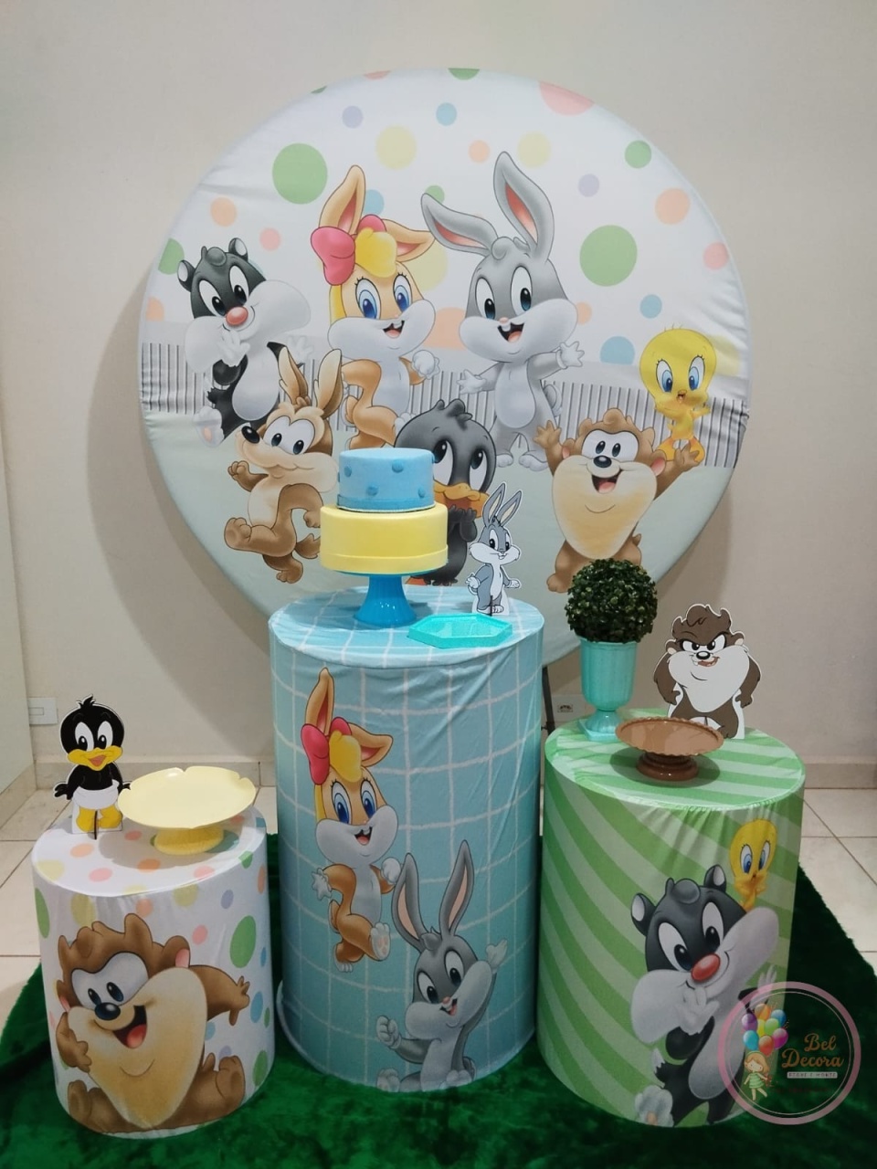 Looney Tunes Bronze - Bel Decora Pegue e Monte