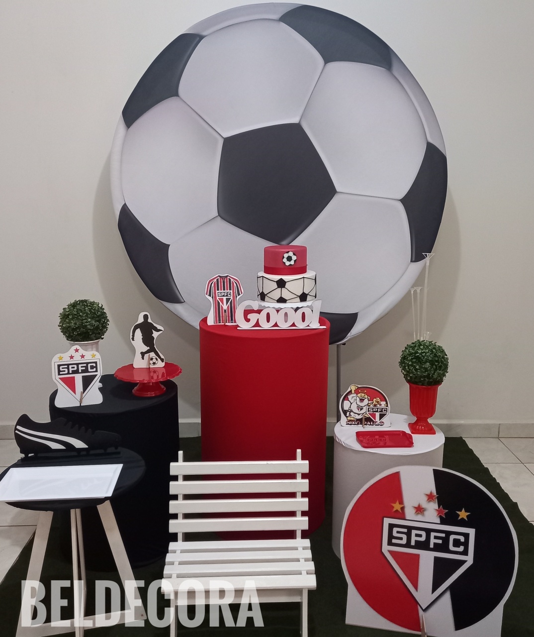 São Paulo Kit Prata - Bel Decora Pegue e Monte