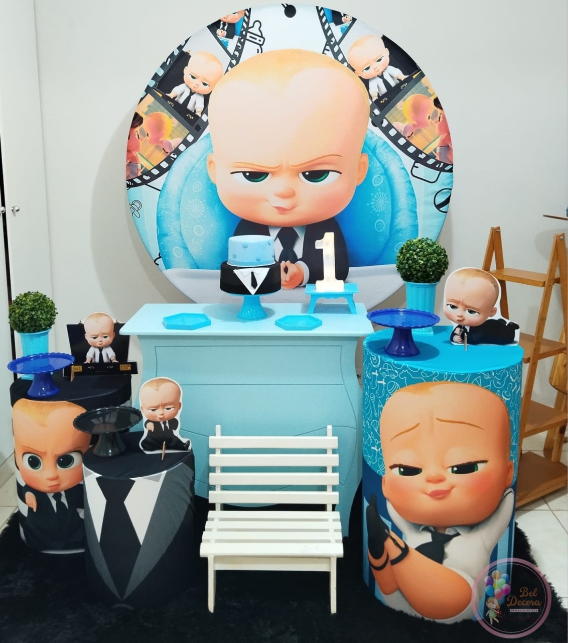 Poderoso Chefinho Prata - Bel Decora Pegue e Monte