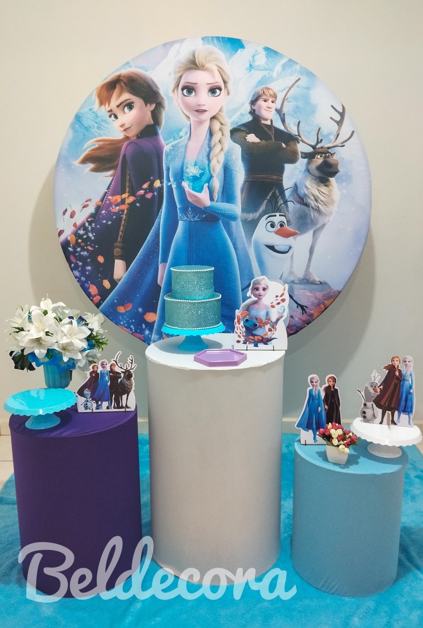 Frozen 2 Bronze - Bel Decora Pegue e Monte