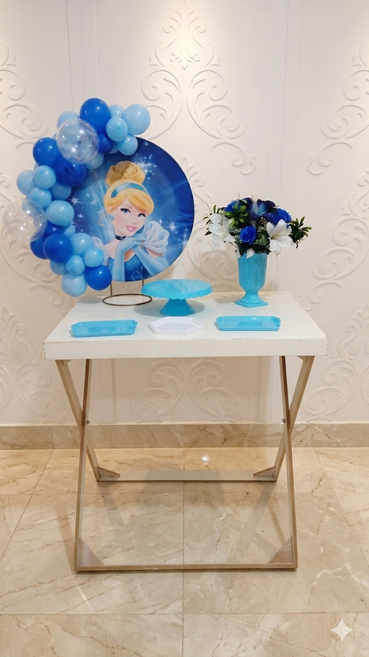 Mini Kit Ouro Cinderela I I - Bel Decora Pegue e Monte