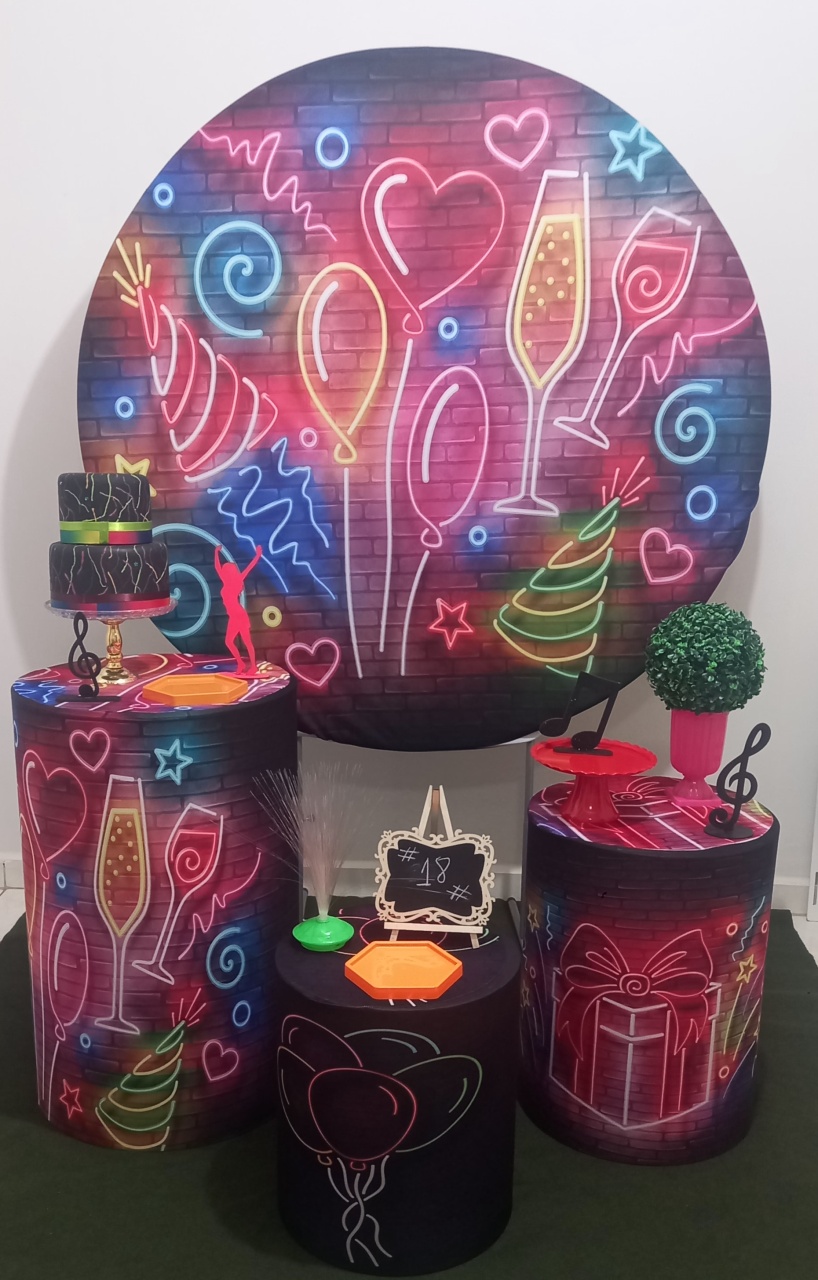 Kit Neon Bronze - Bel Decora Pegue e Monte
