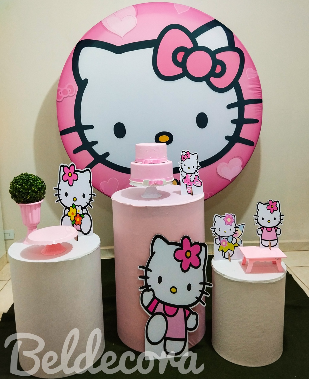 Hello Kitty Bronze - Bel Decora Pegue e Monte
