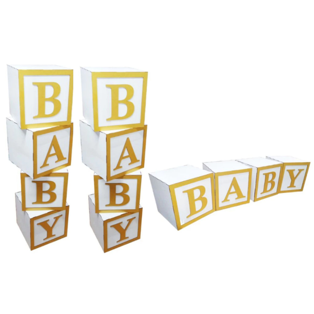 Cubos Baby 30X30 - Bel Decora Pegue e Monte